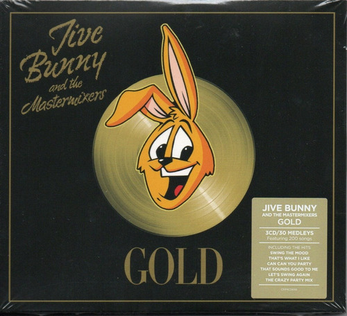 Jive Bunny Gold 3cds Nuevo Elvis Presley Bill Halley Ciudad