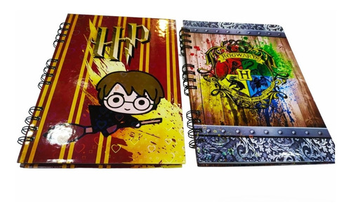 Cuadernos Harry Potter Set X 2 , Colección 