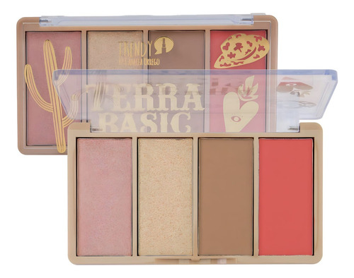 Paleta De Rostro Terra Trendy 