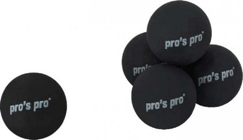 Imagen 1 de 3 de Pelota Squash Pros Pro - Un Punto Amarillo