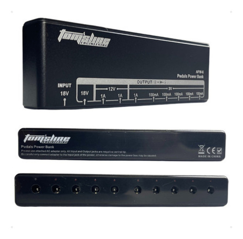 Conversor Fonte Para Pedais Aroma Apw-6c 01.17 Power Bank