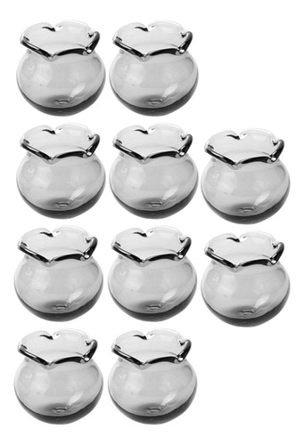 10 Peças Brinco Fazendo Kit De Suprimentos Tulipa Claro