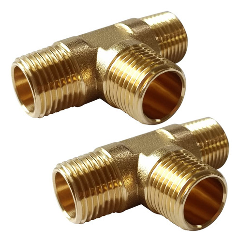 Conector De Latón Npt Macho De 1/2 Pulgada Para Agua/petróle
