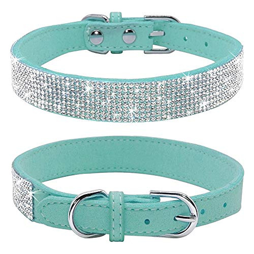 Collar De Perro Diamantes De Imitación, Bonito Y Deslu...