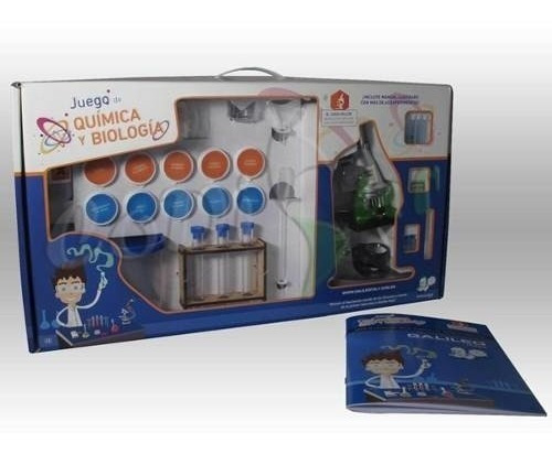 Imagen 3 de 3 de Juego De Química Y Biología Con Microscopio Ciencia Galileo