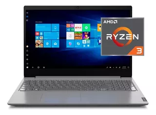 Notebook Lenovo Ryzen 3 8gb Ram Ssd Computadora Portail 15.6