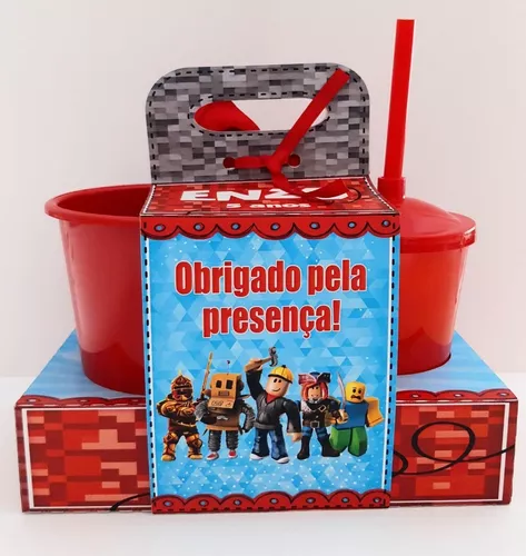 Kit 40 Peças Lembrancinha - Roblox