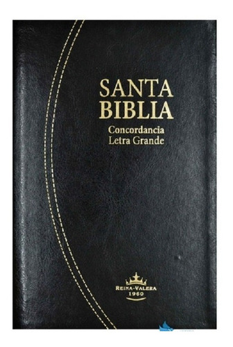 Biblia Reina Valera 1960 Letra Grande Indice Negro