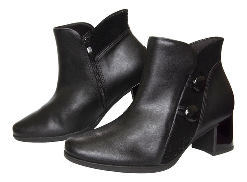 Imagem 4 de 5 de Bota Cano Curto Piccadilly 654004-4 Feminino