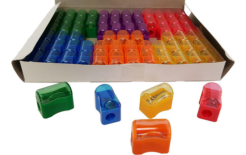 Pencil Sharpeners For Kids With Removable Neon Colored ...