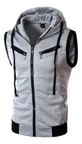 2023 Men's Fashion Casual Hooded Vest