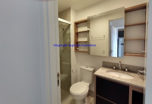 Imagem 14 de 17 de Apartamento 40m², 01 Dormitório (sendo Suíte), 02 Banheiros E 01 Vaga Na Garagem. Condomínio Com Portaria, Segurança 24hrs, Piscina, Salão De Festa, - 21040901 - 69388217