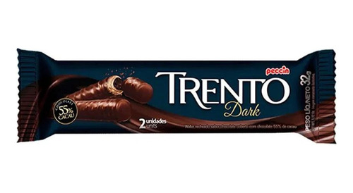 Chocolate Trento Tradicional Dark Caixa Com 16 Uni