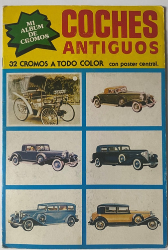 Álbum De Cromos, Coches Antiguos, Completo España Cr01