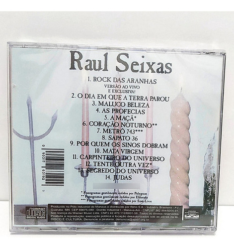 Cd Raul Seixas - As Profecias