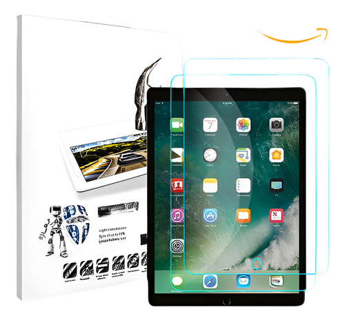 2 Pack Templado Vidrio Protector De Pantalla Para iPad 9.7''