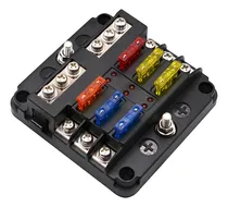 Comprar Caja Tablero De Fusibles Portafusibles 6 Vias
