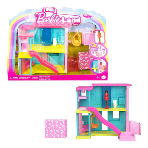 Casa De Muñecas Mini Barbieland Mattel Con Ascensor Y