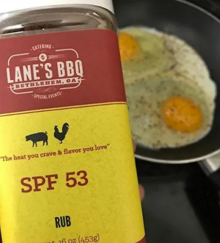 Condimento Lane's Spf 53 Picante Premium Para Carnes Y Maris