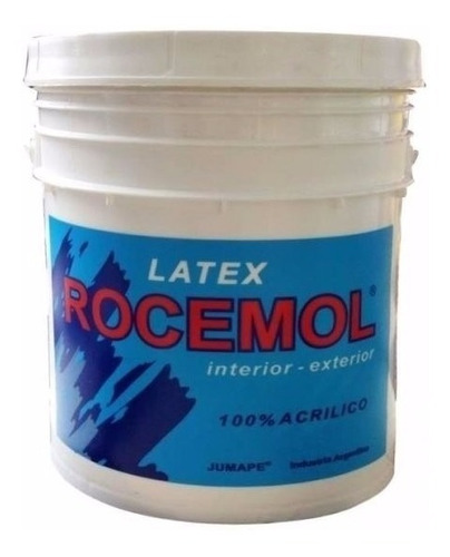 Latex Rocemol Acrilico Int.ext Super Lavable X 20lts+rodillo