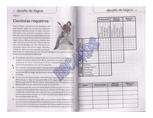 Livro Coquetel Desafios de Lógica Ed 22