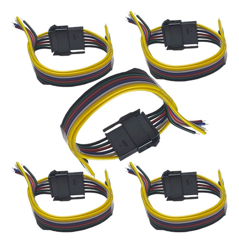 Jst Sm 22 Awg 6 Pines Conectores Electronic Drones Leds 5pzs