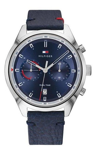Imagen 1 de 4 de Reloj Tommy Hilfiger Caballero Color Azul 1791728 - S007