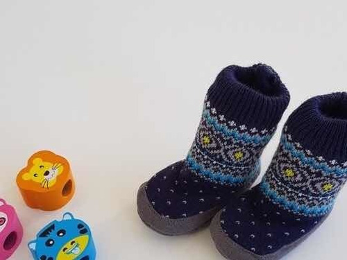 Botas Para Bebé, Zapatos Bebé, Botas Tejidas.