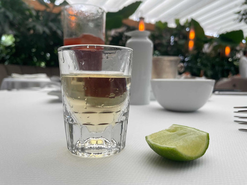 48 Tequileros Shot Nachito Vidrio Grueso 60 Ml - 48 Pzas Color Transparente