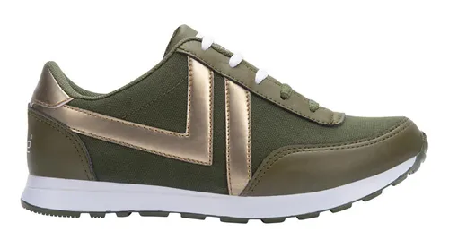 Tenis Casual Urbano Choclo Mirage 517 Verde Olivo Env o gratis