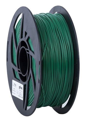 Filamento Flexible Simpliflex 1.75mm Grilon3 1kg Color Verde