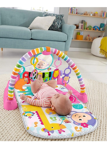 Gimnasio Fisher Price Piano Pataditas Musicales 4 En 1