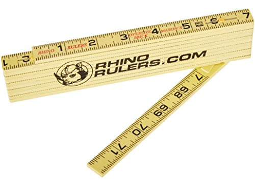 Regla De Albañilería Rhino Rulers, Espaciado De Ladrillos