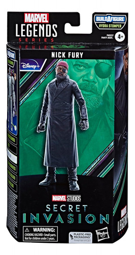 Figura Marvel Secret Invasion Nick Fury Hasbro F6537 Lanus