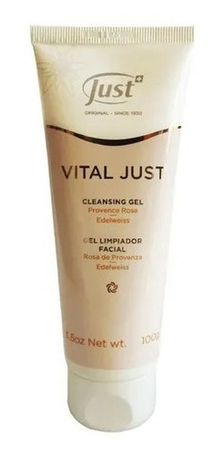 Gel Limpiador Facial Vital Just 100g - Marca Just