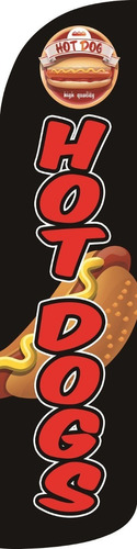 Hot Dogs Publicitaria Repuesto Pluma Sublimada Manga 3.5 M