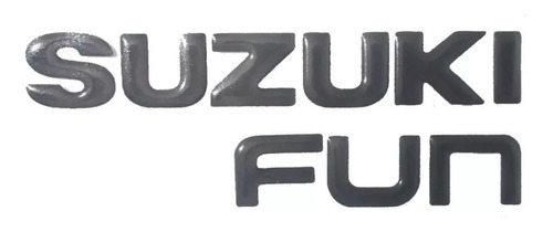 Insignia Emblema  Suzuki Fun  Negro 2007/ 100% Suzuki