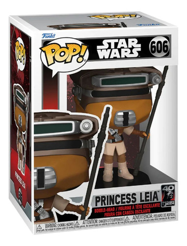 Funko Pop! Star Wars 40th - Princess Leia #606