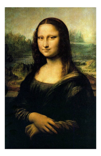 Pintura Digital Al Oleo Con Números La Mona Lisa  