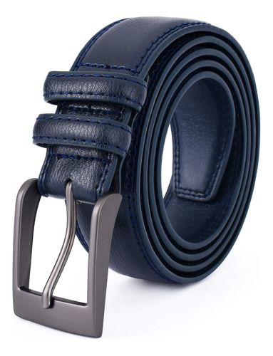 Cinturón De Piel Auténtica Premium Para Hombre Clásico De D