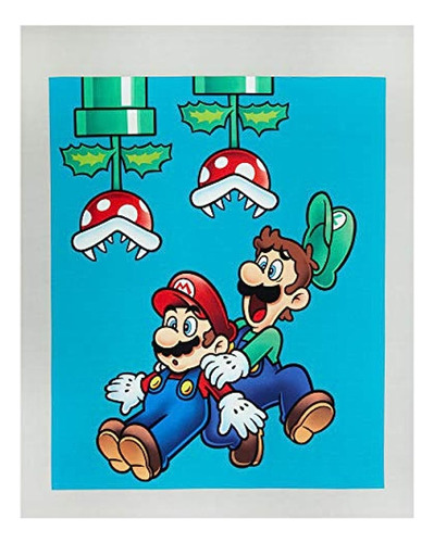 Nintendo Super Mario Mario Bros Jump 36  Panel Multi, Fabric