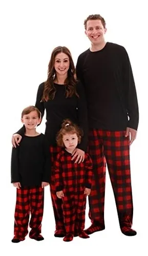 Ropa Para Dormir Pijama Familiar De Algodón Talla 7 Años