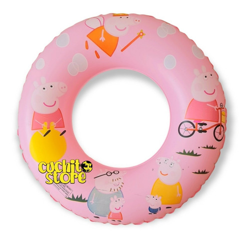 Aro Flotador Inflable Niñas 70cm Peppa Pig 