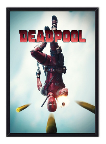 Cuadro Enmarcado - Póster Película Deadpool 