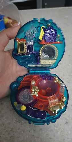 Polly Pocket Blue Bubble Vintage Polly Pocket Set {bubbly Bath