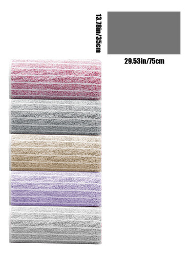 Toalla Gruesa, Suave Y Absorbente Para El Hogar, 5 Piezas