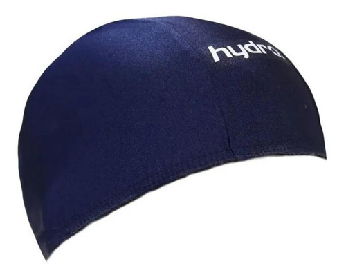 Gorra Hydro Lycra Natacion Adulto Color Azul marino Diseño de la tela Liso