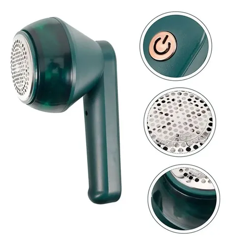 Removedor Quita Pelusas Rasuradora Ropa Pelusa Electrico Color Verde | Cuotas sin interés