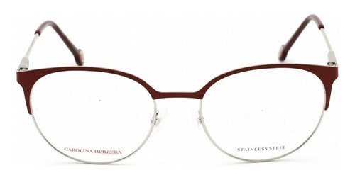 Lentes Carolina Herrera Oftálmicos Ch0075 Borgoña