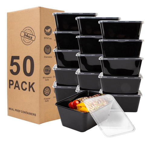 Recipientes De Almacenamiento De Alimentos Ranlittle 1000 Ml